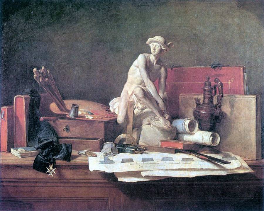 Chardin Jean-Baptiste Simeon - Attributes of the Arts and their Rewards.jpg